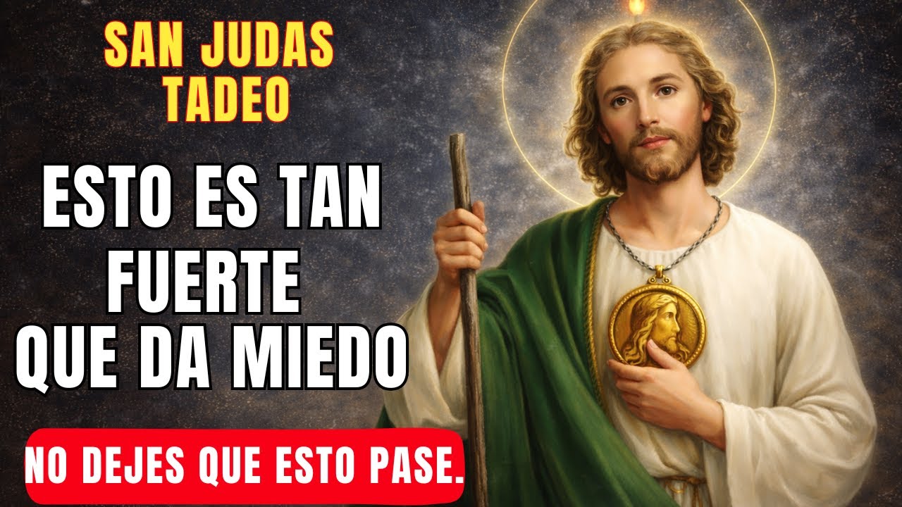 ORACIÓN DE SÚPLICA A SAN JUDAS TADEO PARA CAUSAS DIFÍCILES Y DESESPERADAS