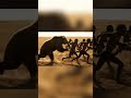Life Million Years Ago Humans and wild animals
