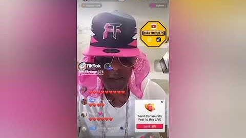 Shawn storm TikTok live talking Vybz Kartel artist after dropping No blood. visualizer