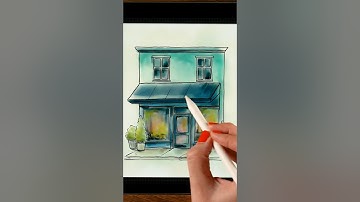 Watercolors on your iPad #procreate #procreatetutorial