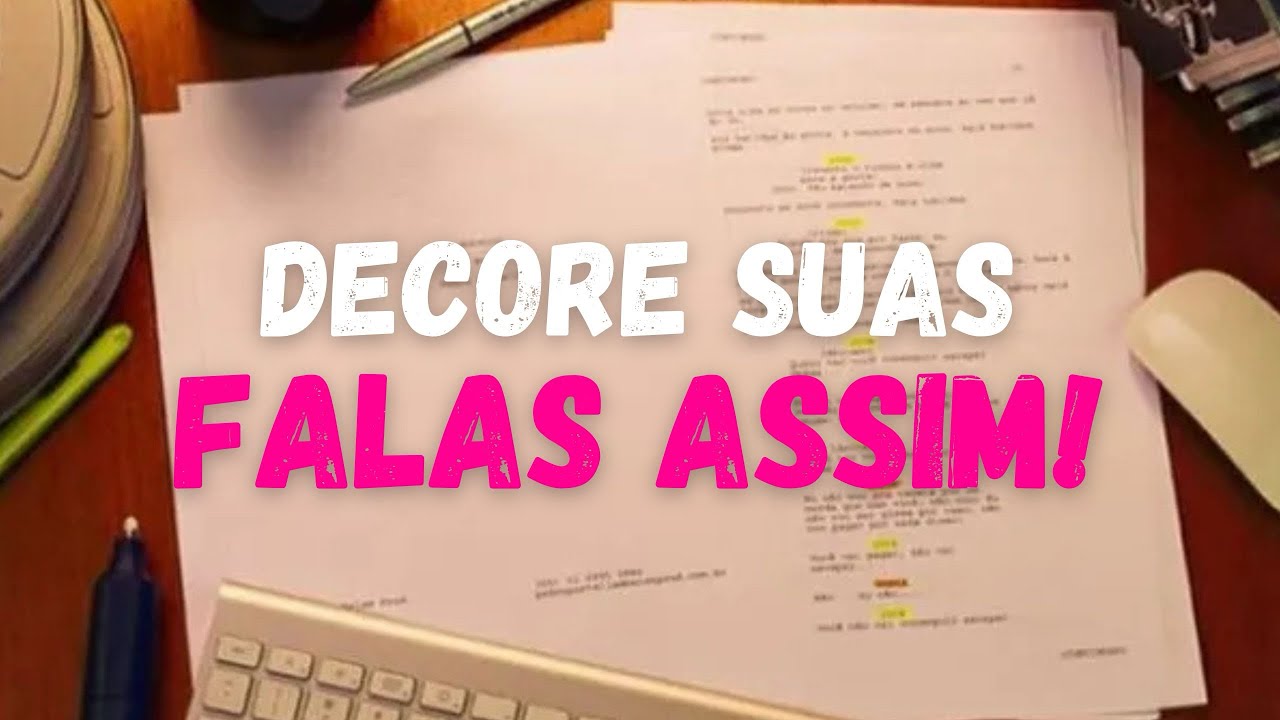 Técnica para DECORAR FALAS! 