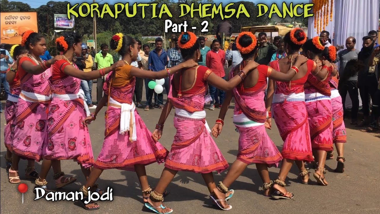 Damanjodi Demsa Dance  New Style Dhemsa Dance  Koraputia Demsa  Koraputia Desia Demsa Nacho  new