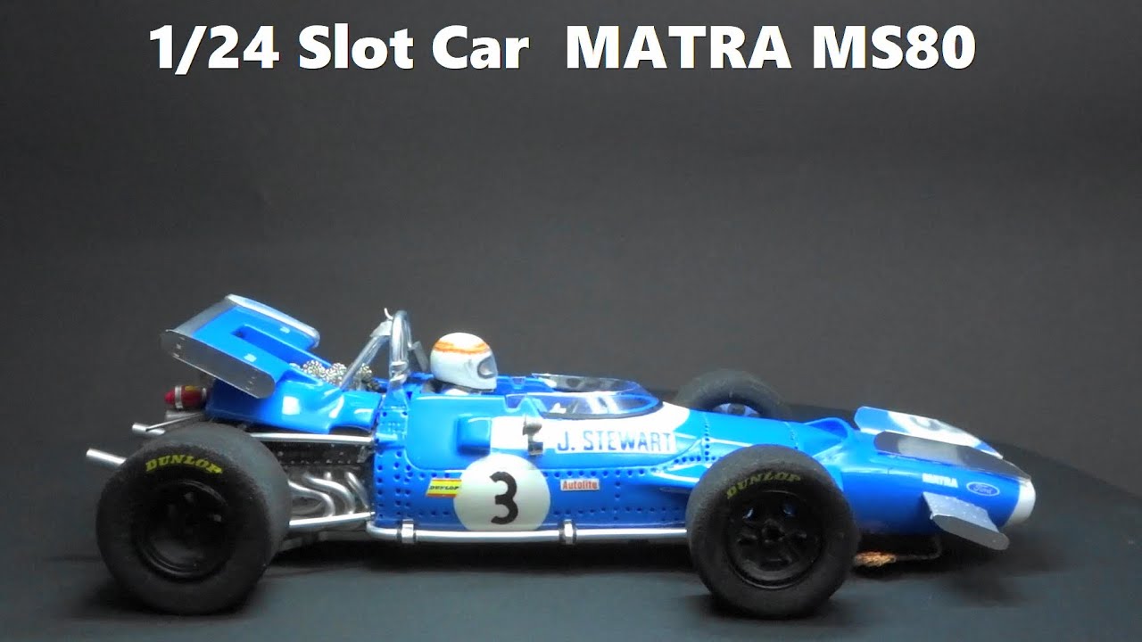 1/24 MATRA MS80 SLOT CAR Make a resin .1969 British GP Driver