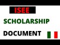 How And Where To Get The ISEE| Italian University ISEE | Scholarship Application