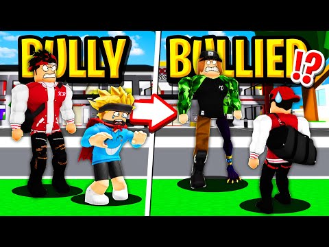 The BULLY gets BULLIED in Roblox BROOKHAVEN RP!!