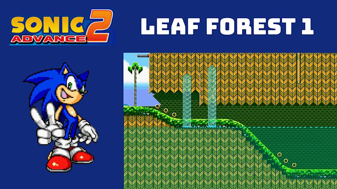 The Leaf Forest Zone - Tails sprites from Sonic Advance 3