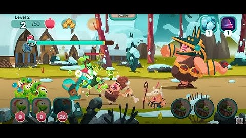 Dino Bash Travel Through Time - Island 9 - Level 1