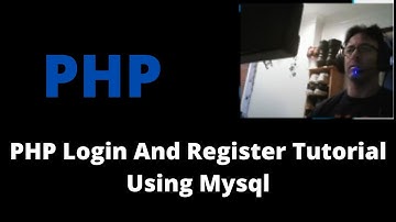 How To Make Login & Registration System In PHP Using MySql
