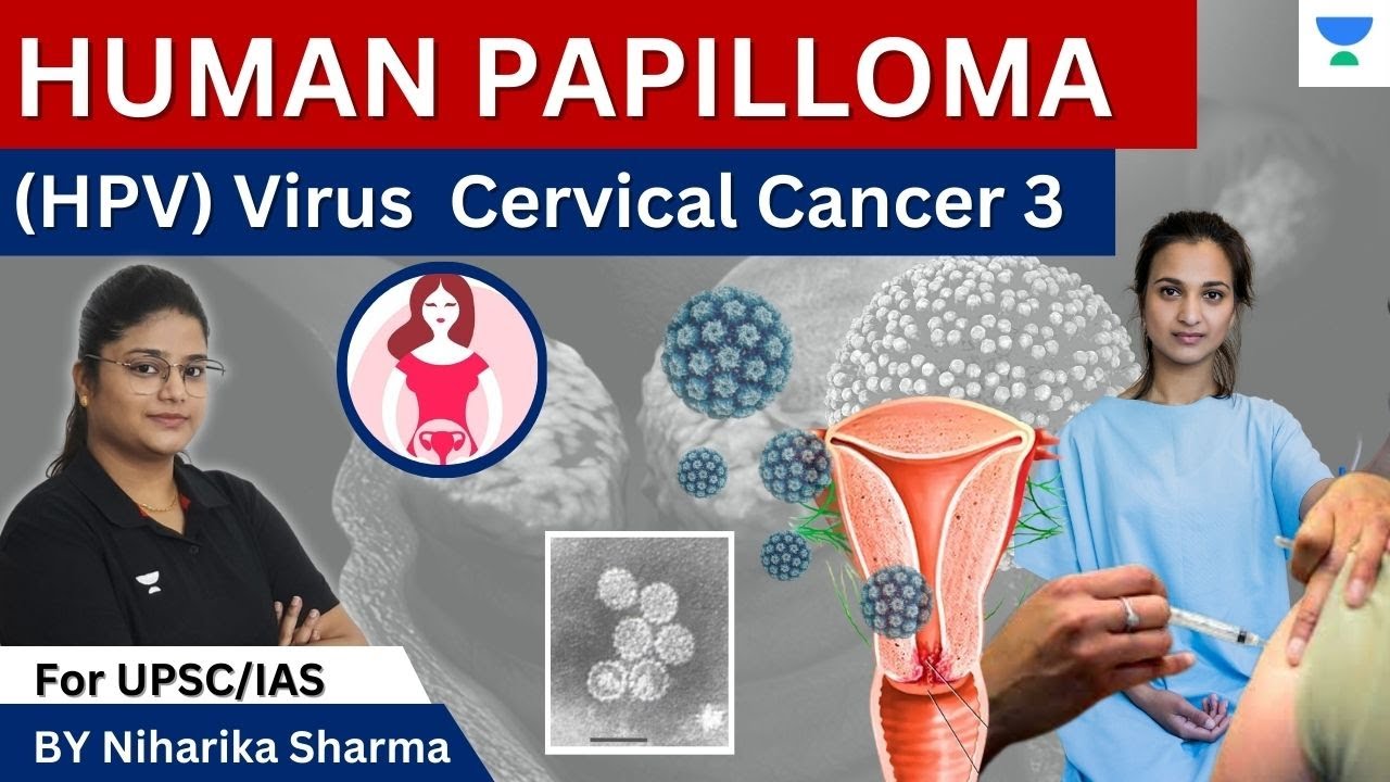 Human Papillomavirus (HPV Virus) Cervical Cancer 3 | Sci & Tech by Niharika Sharma| For UPSC/IAS
