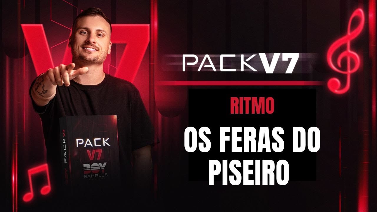 RITMO OS FERAS DO PISEIRO (GRÁTIS) - PACK V7 BOY SAMPLES -  YAMAHA PSR S - SX - GENOS
