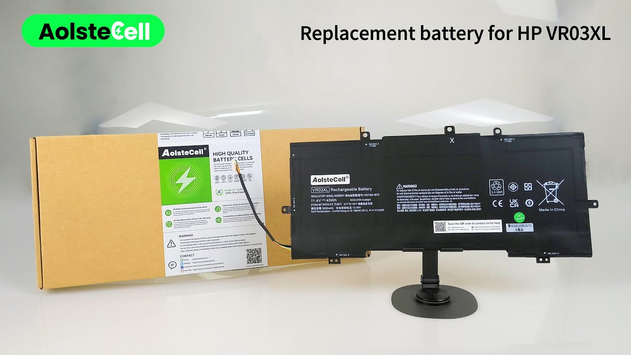 Batterie HP VR03XL Pour Série 13-D1 - 11.4V 45Wh - Occasion Fonctionnelle