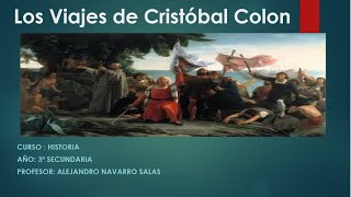 Los Viajes de Cristóbal Colon