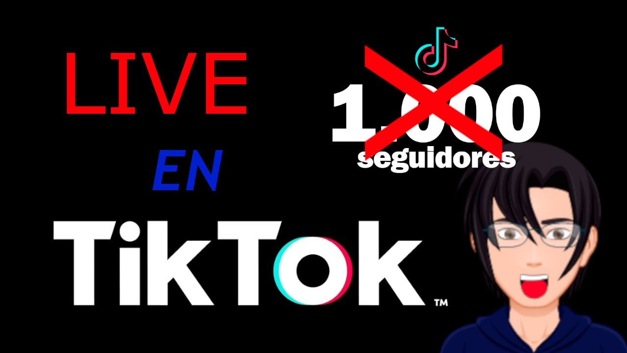 Hacer LIVE en TIKTOK sin tener 1000 seguidores - YouTube