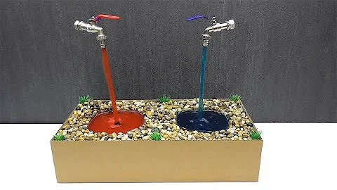 How To Make a Magic Faucet Fountain