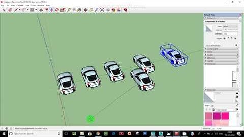 Sketchup tutorial in hindi part-1 (How to make copy in sketchup.)