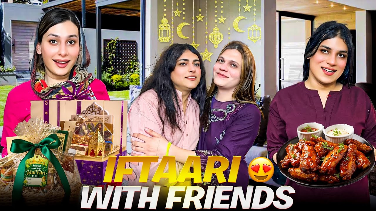 Friends Ki Aftari Ki🥰|Maya Ko Gifts Aye😍|Gulfam Ka New Fashion 😂|Maya Khan Vlogs😍