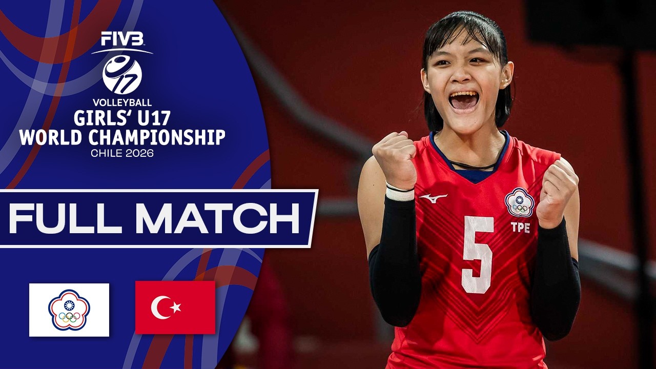 Taipei vs. Türkiye - Semi Finals | Girls' U17 World Championship - 2026