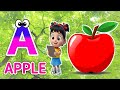 Phonics Song 2 with TWO Words in 3D - A For Airplane - ABC Alphabet Songs with Sounds for Children