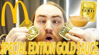 MCDONALDS NEW SPECIAL EDITION GOLD SAUCE REVIEW