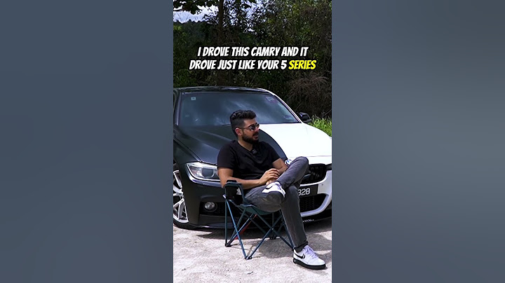BMW 5 Series vs Toyota Camry!