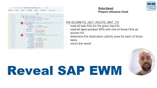 Reveal SAP EWM - Work center determination for a deconsolidation process (POSC)