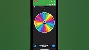 If it lands on your first letter of name your out part 18 #fun #spinthewheel #guessing #subscribe