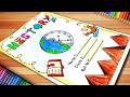 Front Page Design For Project Work | History Front Page Design | Portfolio Social Studies Front Page