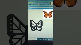 Making Butterfly 🦋 in Ms Word#computer