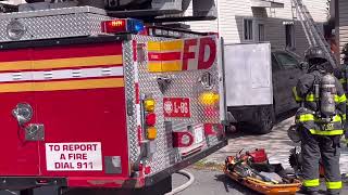 Heavy Smoke from 2 Alarm House Fire - STATEN ISLAND