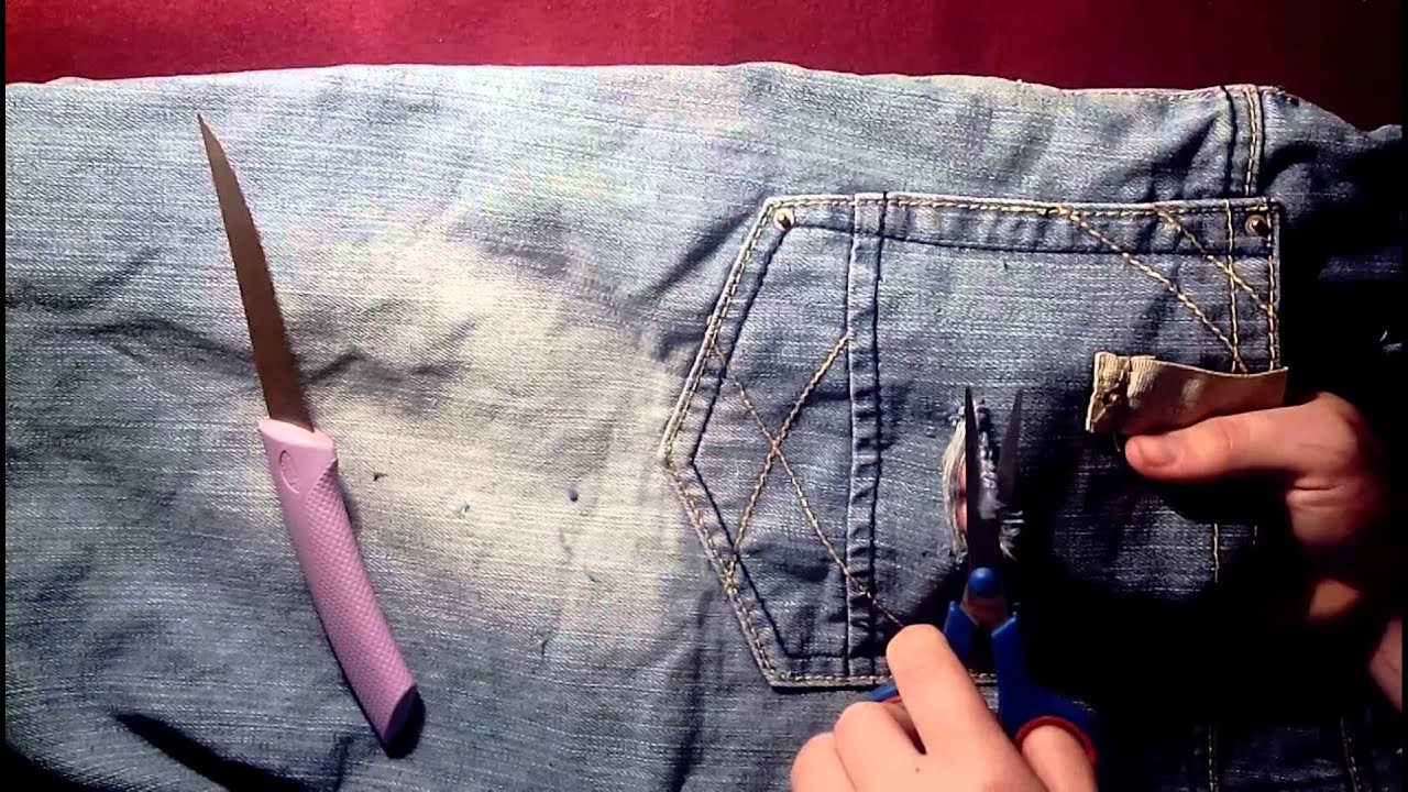 Tuto User Un Jean Youtube