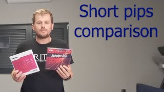 Comparison - TSP Spinpips Red vs Tibhar Speedy Soft XD D.Tecs screenshot 2