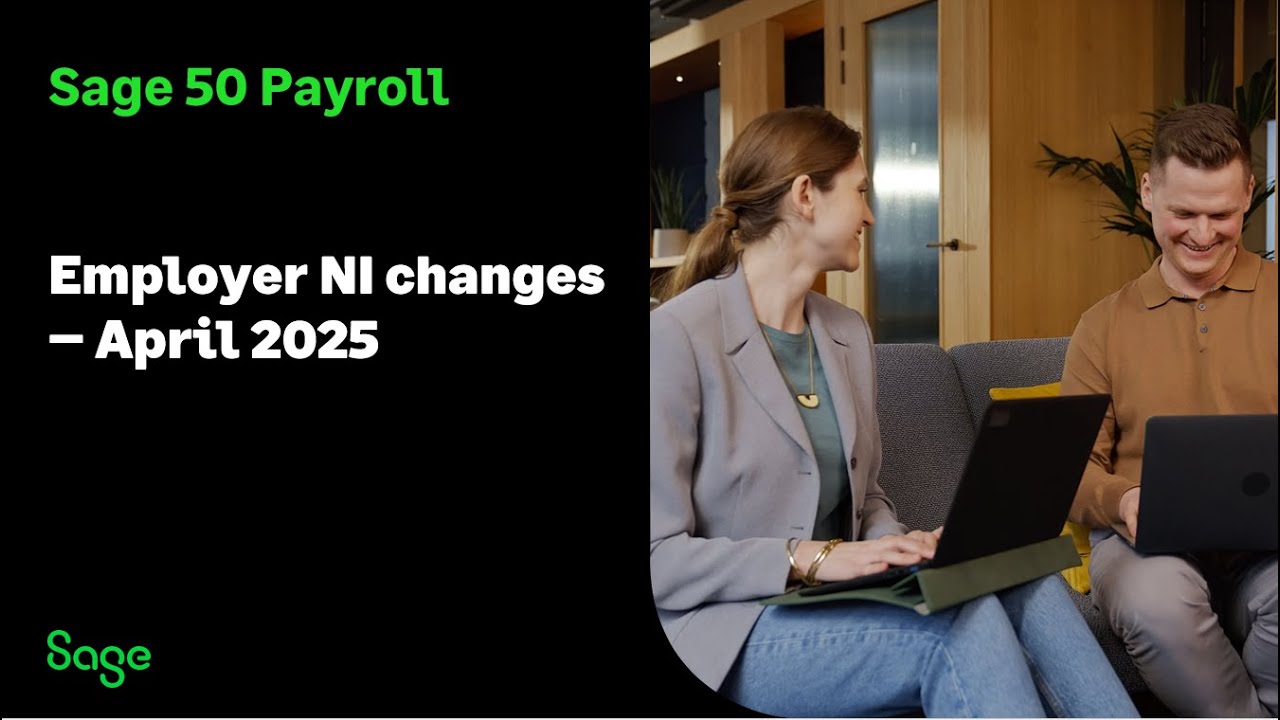 Sage 50 Payroll Employer NI Changes April 2025 YouTube Sage 50 Payroll Employer NI Changes April 2025 YouTube
