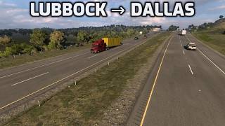 Lubbock (TX) → Dallas (TX) | Volvo VNL 2014 | Frac Tank | ATS