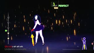 Just Dance 4  Umbrella with An Umbrella  5 Stars  Gameplay  Xbox 360  13k Rating