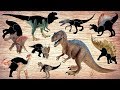 Learn Dinosaur Names For Kids! Wrong Heads Dinosaurs! Dino Sound And Walking~