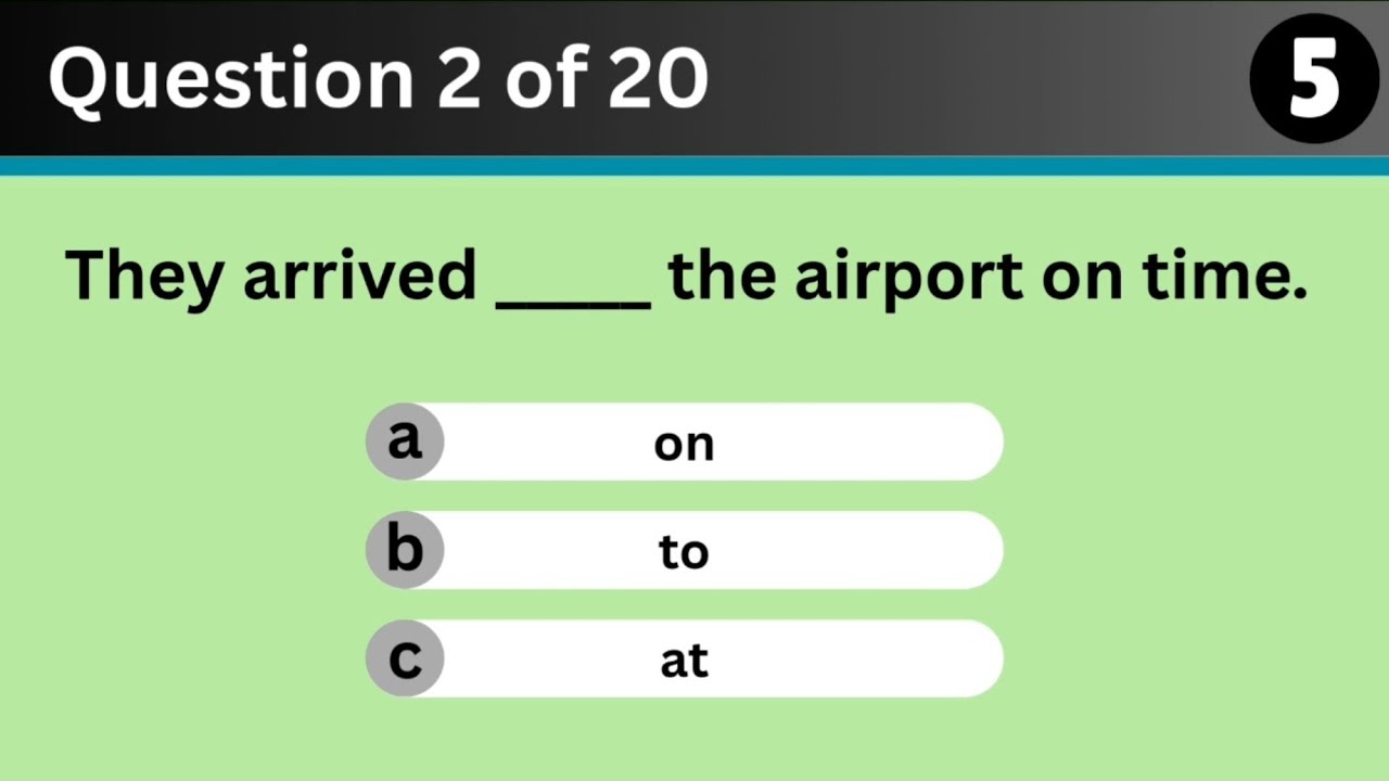 IF YOU CAN ANSWER ALL, YOU ARE MASTER IN PREPOSITIONS 🔥🔥 | 20 PREPOSITION QUESTIONS
