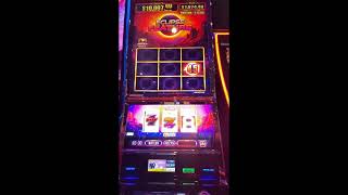 New game for us, Buffalo Eclipse with bonuses at River Spirit Casino Resort!!