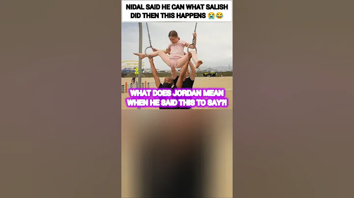 Nidal Wonder said he can do what Salish Matter did then this happens😭😂 #nalish #shorts #funny #fyp