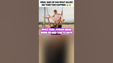 Nidal Wonder said he can do what Salish Matter did then this happens😭😂 #nalish #shorts #funny #fyp