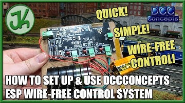 DCC Wire Free? | DCCConcepts ESP Wire Free Control System