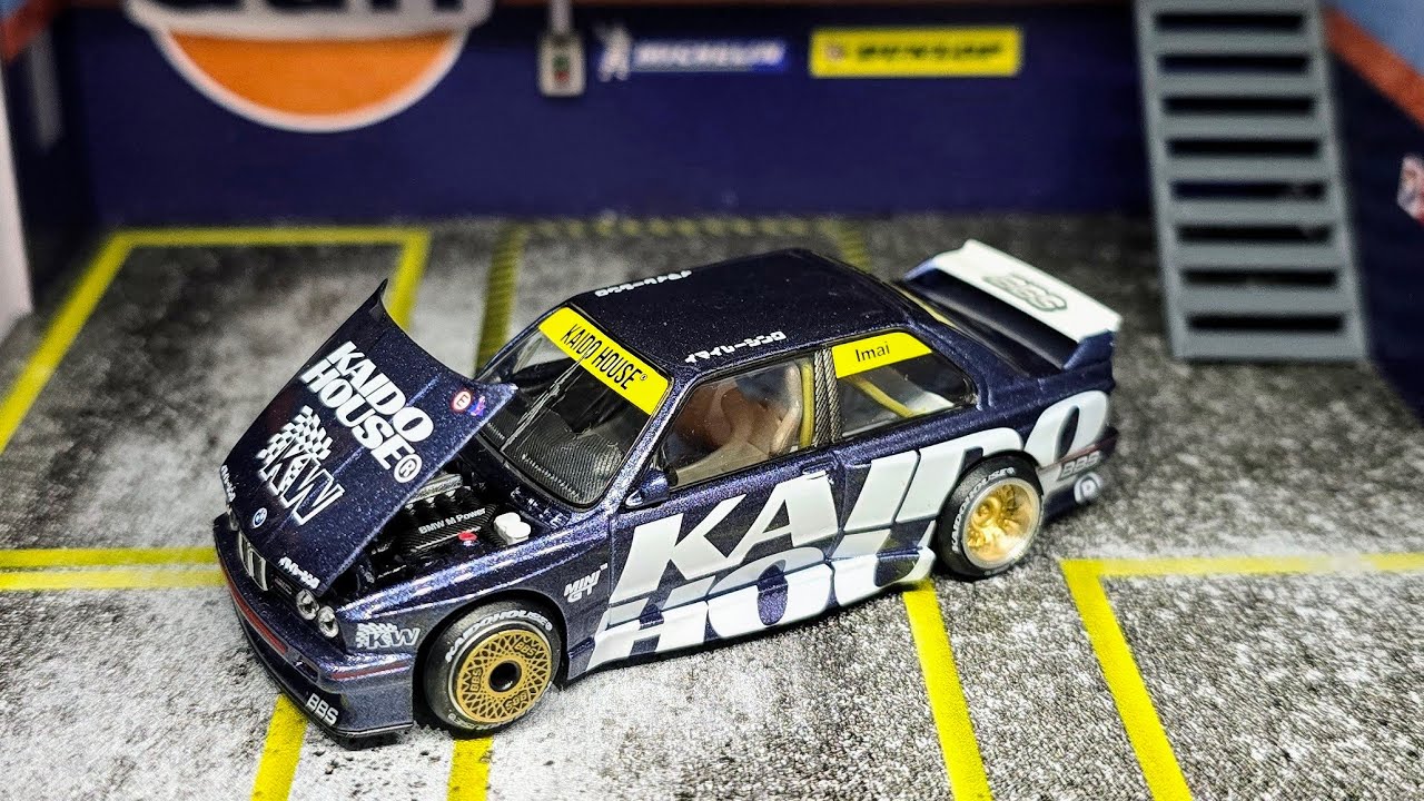 REVIEW: KAIDO☆HOUSE x MINI GT BMW M3 Kaido Works V1 Dark Blue