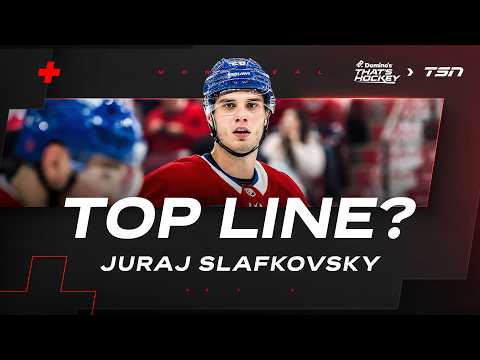 What should Canadiens do with Juraj Slafkovsky?