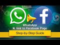 How to Add WhatsApp Number to Your Facebook Page | Quick Tutorial