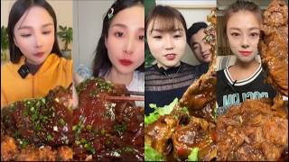 🔥 Giant Braised Pork Hock Mukbang | The Most Juicy & Tender Meat!