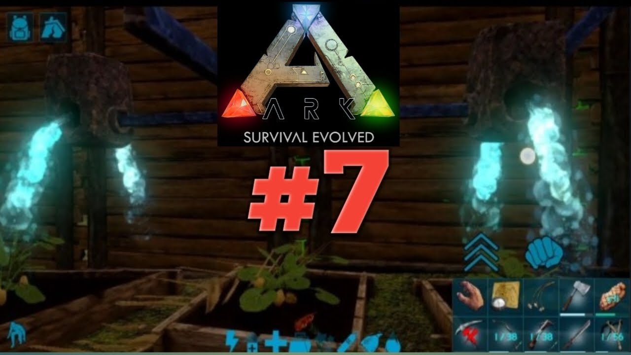ARK survival evolved mobile game play part 7 How to make stone