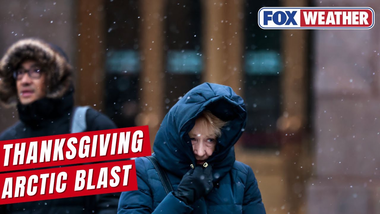Thanksgiving Arctic Blast For Midwest, Eastern US