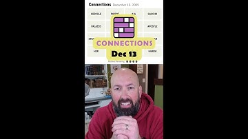 NYT Connections - Dec 13