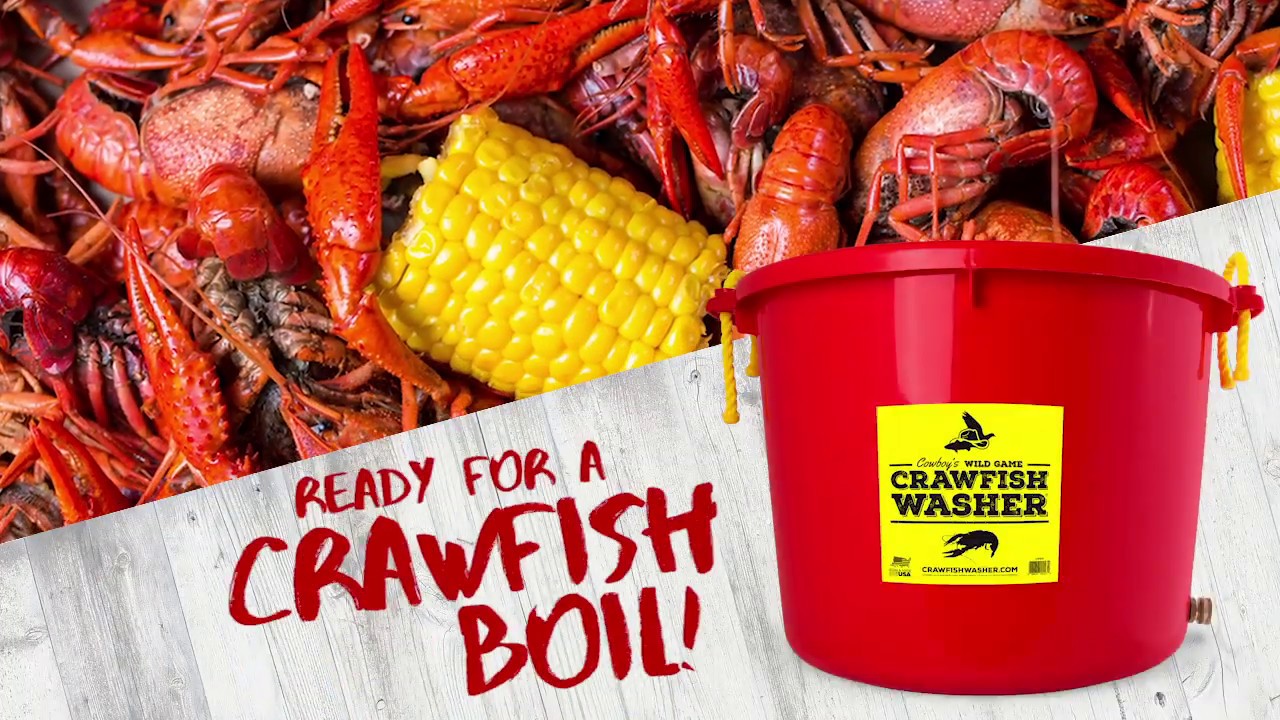 Cowboys Crawfish Washer Demo YouTube