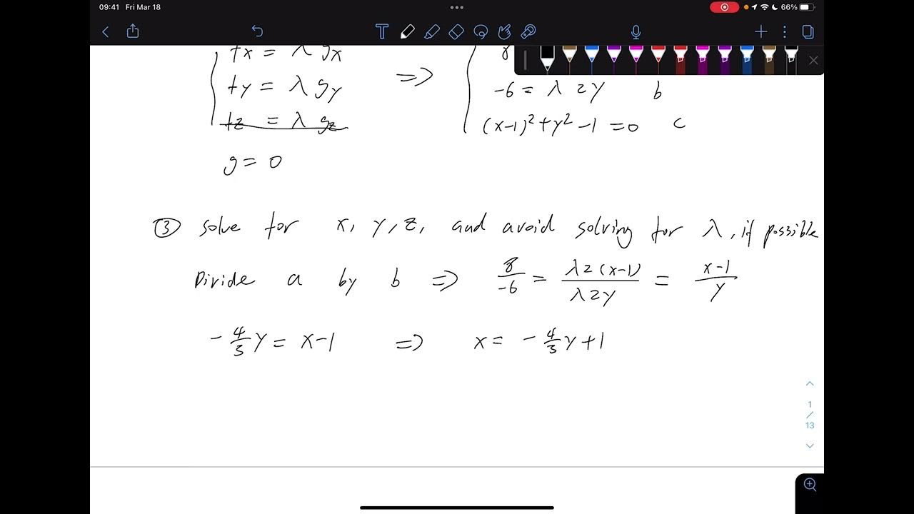 MA 261 Fall 2019 Exam 2 Walkthrough YouTube