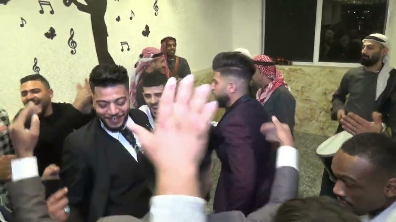 افراح ال ابو فروة الفنان محمود الطوباسي وشاعر المجوز واليرغول خالد ابو علي العريس كرم ابو فروة